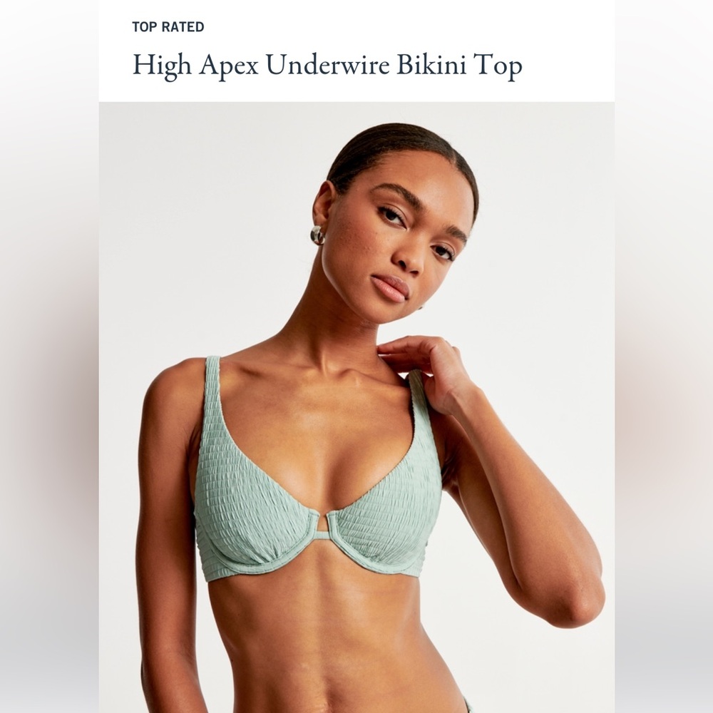Abercrombie and Fitch High Apex Bikini Top